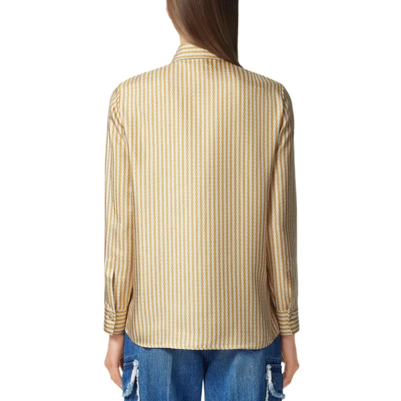 VERSACE Chain Printed Long Sleeved Shirt-2
