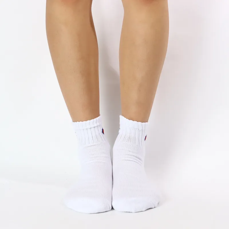 Champion SS24 Mid Calf Socks Men's 3 Pack White-1