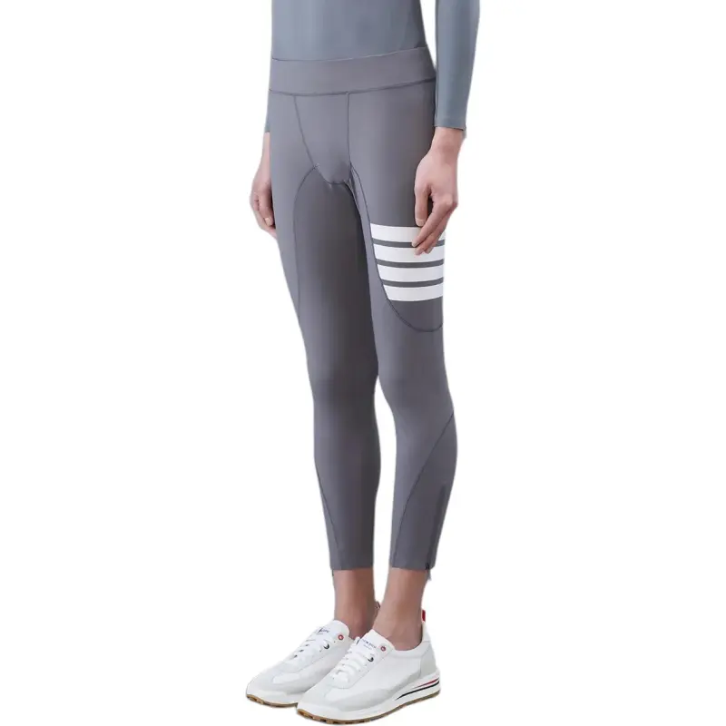 THOM BROWNE 4 Bar Stripe Lightweight Compression Tights-5