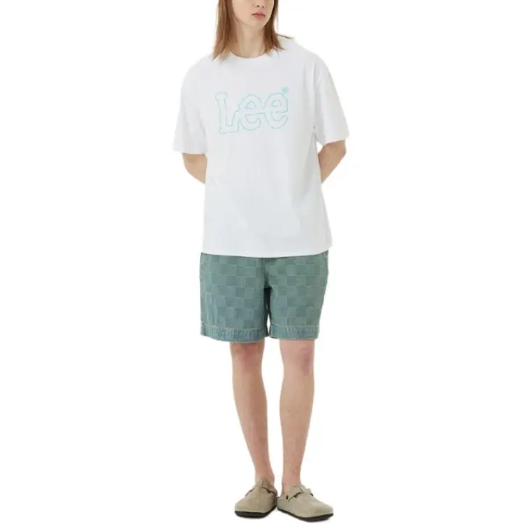Lee T Shirts Men White-5