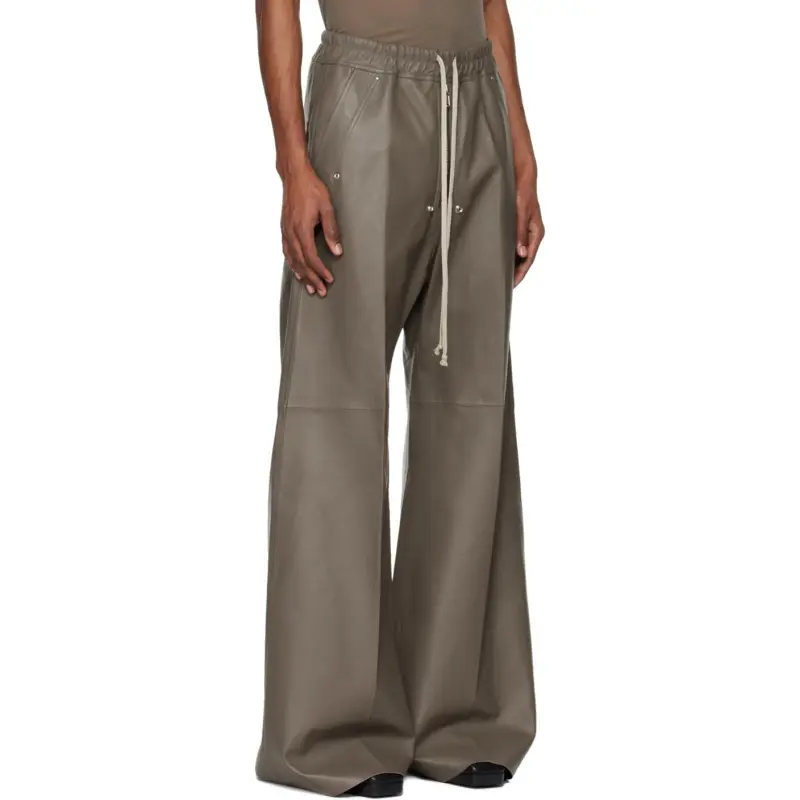 RICK OWENS/RO SS23 Cargo Pants Men's Earth Gray-4