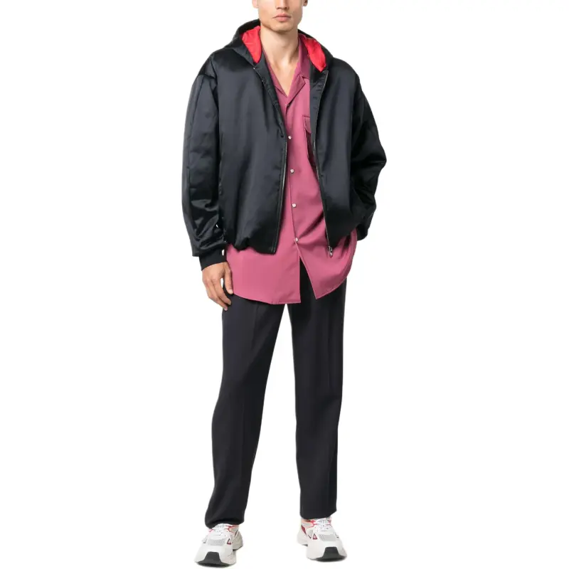 Ferrari Hooded Bomber Jacket-2