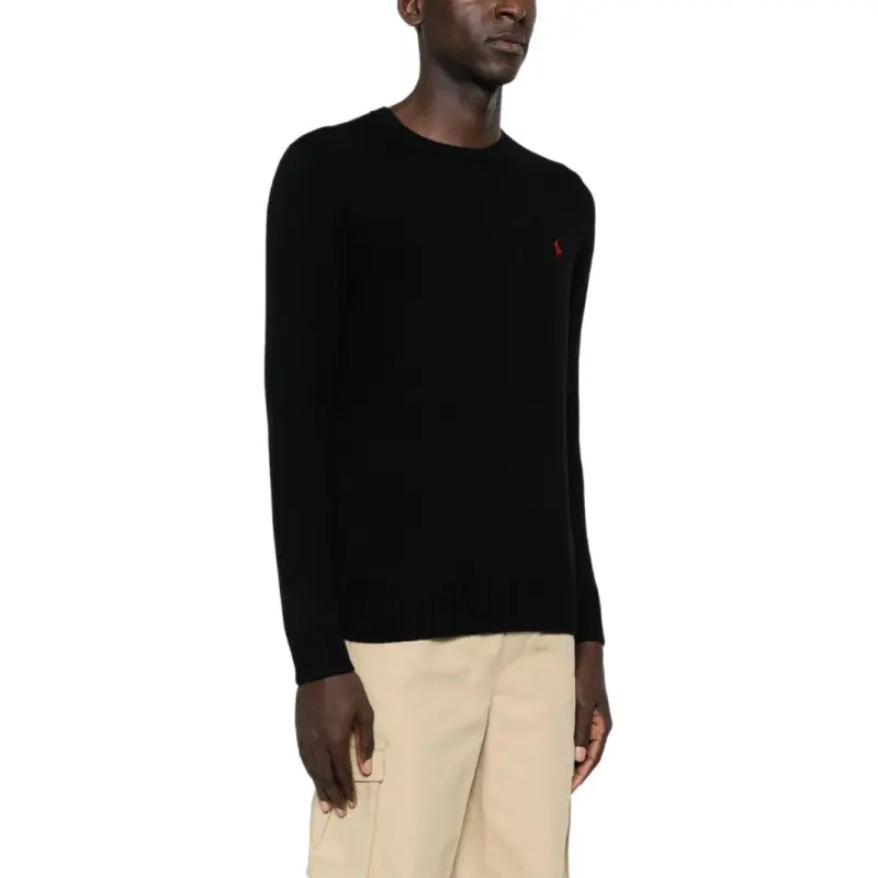 Polo Ralph Lauren Logo Embroidered Crewneck Jumper-4