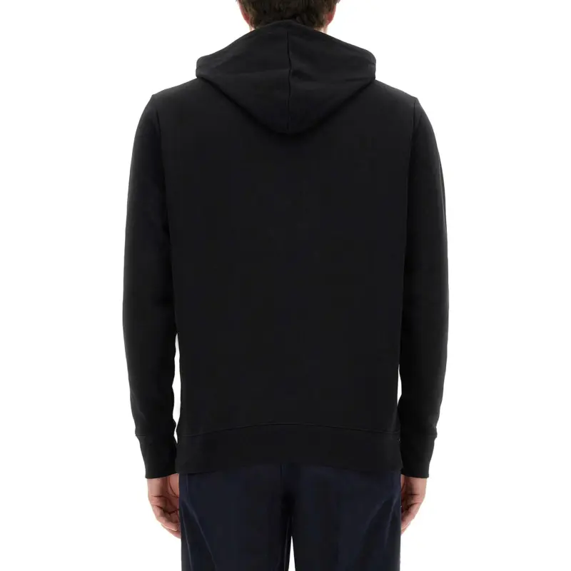 PS By Paul Smith Zebra Patch Drawstring Hoodie-4