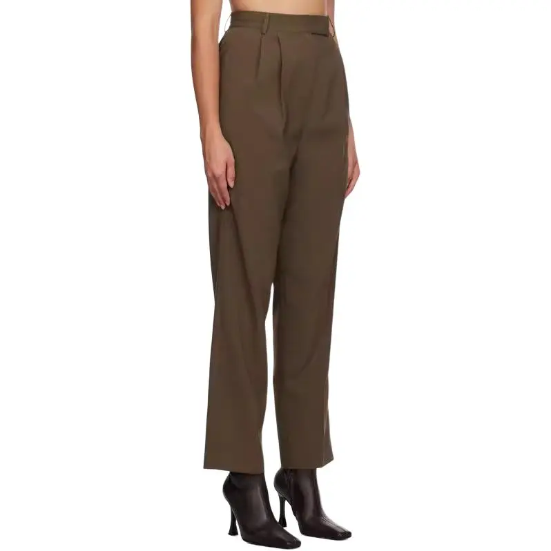 THE FRANKIE SHOP Casual Pants Women's Brown-2