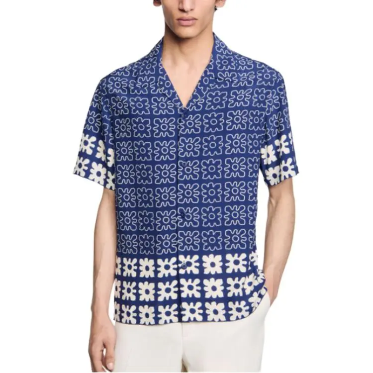 Sandro Flower Shirt-1