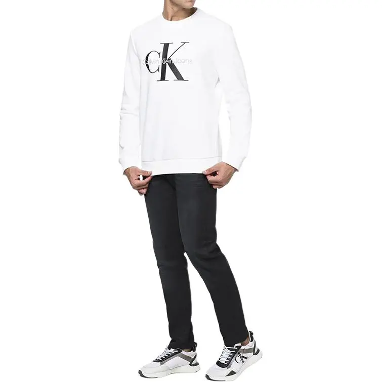 CALVIN KLEIN Sweatshirt Men's White-2