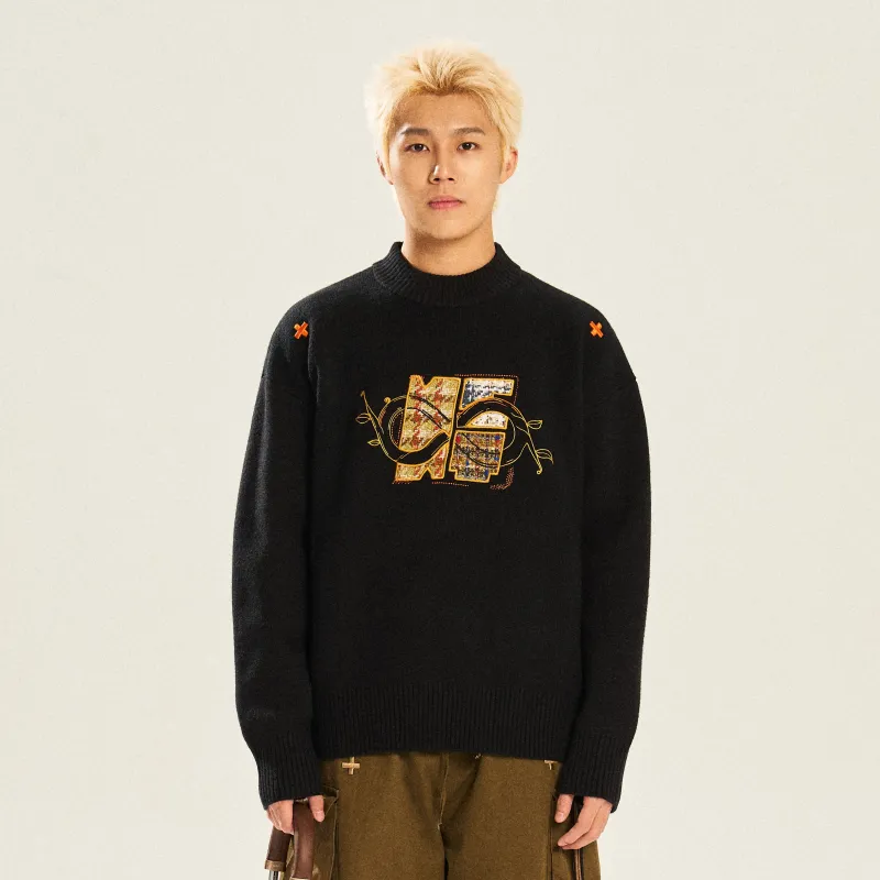NSTNEW START x BIPOLAR Sweater Unisex Black-2