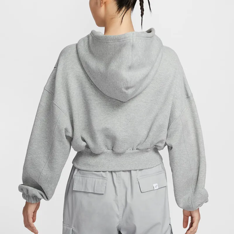 Nike Sportswear Women's Oversized Cropped French Terry Pullover Hoodie-3