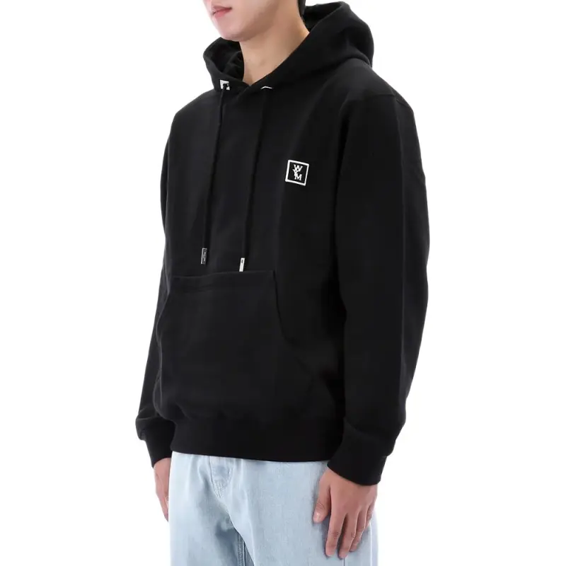 WOOYOUNGMI Logo embroidered Cotton Hoodie-3