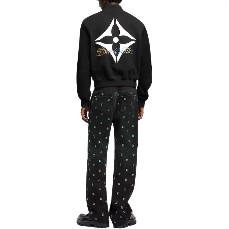 LOUIS VUITTON SS25 Jeans Men's Marine Blue-2