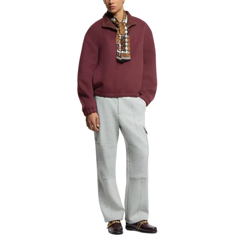 Lv Wool Cargo Pants-1