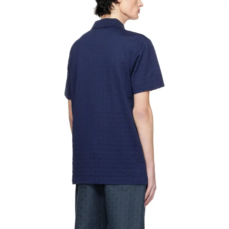 Givenchy 4G Jacquard Short Sleeved Polo Shirt-2