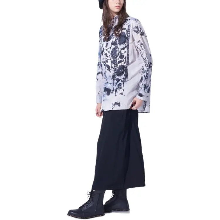 Yohji Yamamoto S'YTE FW24 Shirt Unisex Blue-6