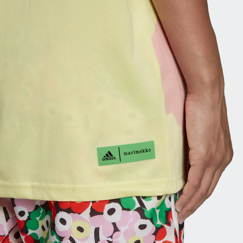 Adidas x Marimekko T Shirt Women's Pearl Lemon-5