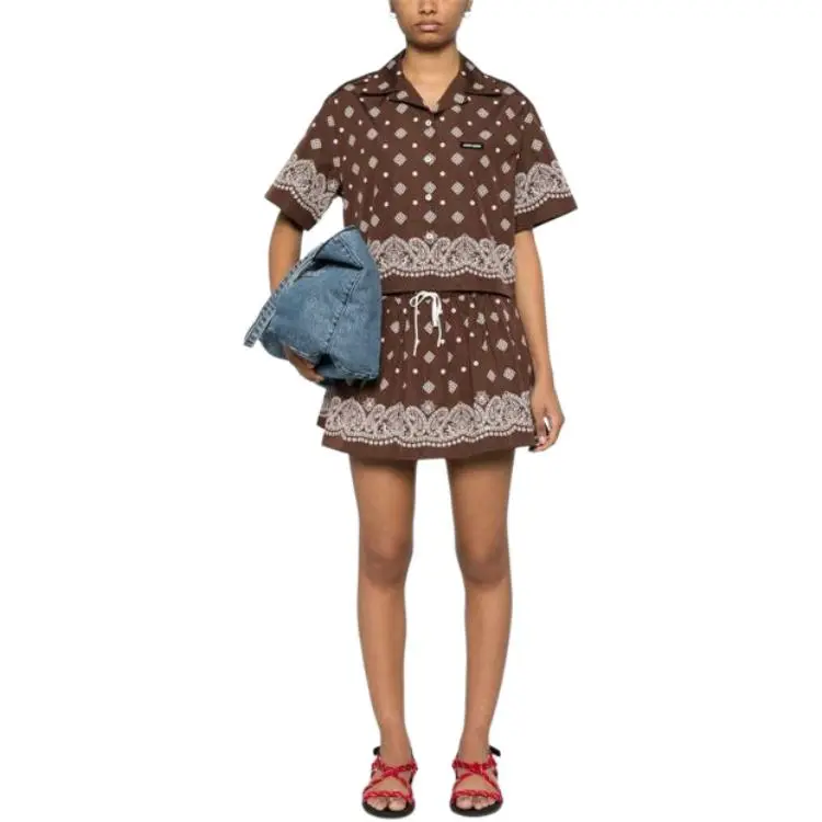 MIU MIU SS25 Shirt Women's Brown-2