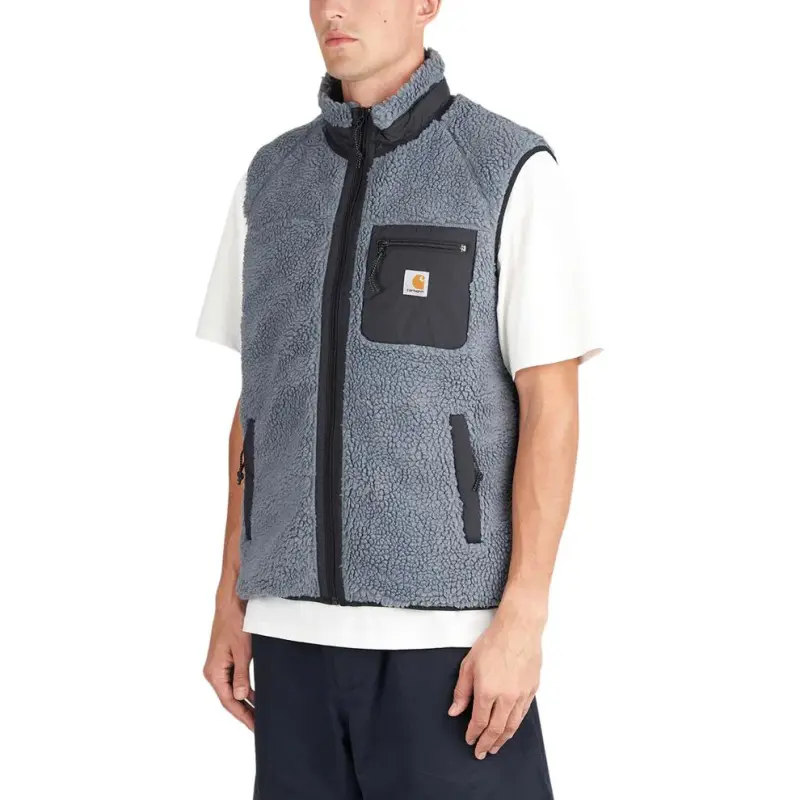 Carhartt WIP Prentis Logo Patch Zipped Vest-2