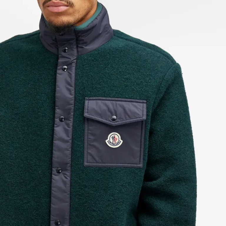 Moncler Aperta Contrasted Trim Jacket-4