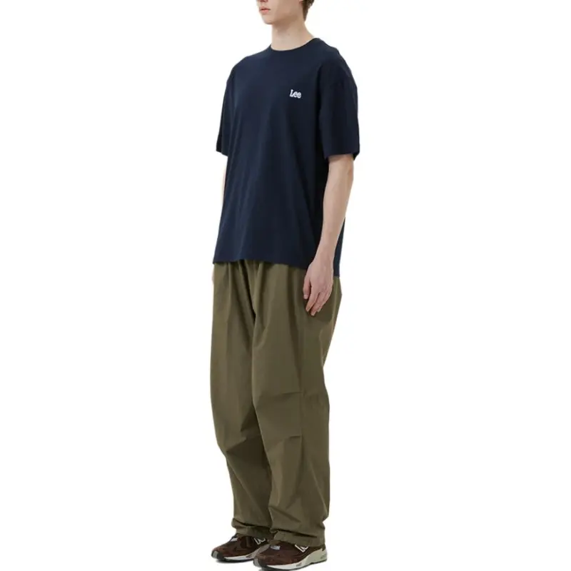 Lee Casual Pants Unisex Dark Khaki-5