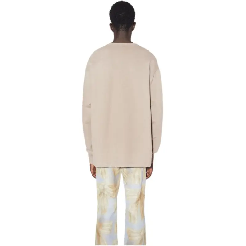 Acne Studios Sweatshirts Men Oyster Gray Color-4