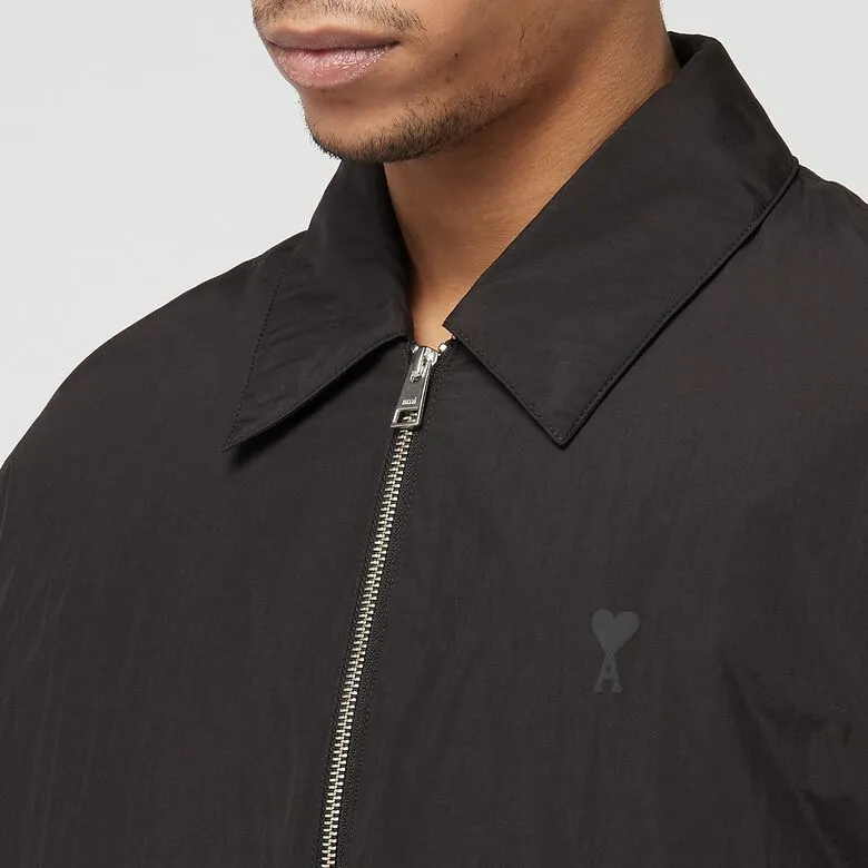 AMIPARIS Paris Ami De Coeur Zip Up Bomber Jacket-4