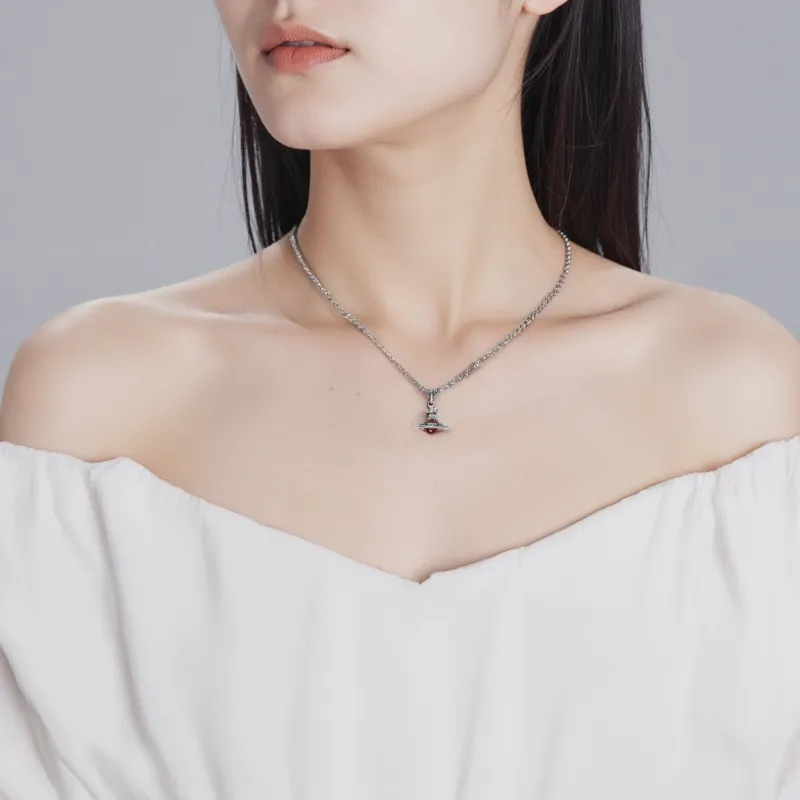 Vivienne Westwood Orb pendant Necklace-2