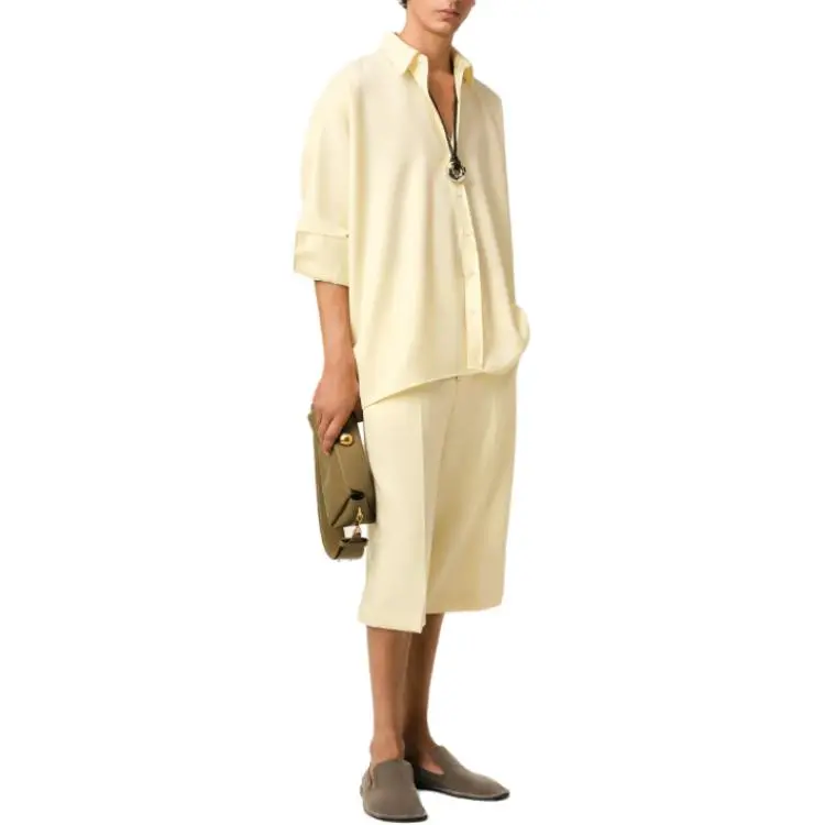 AMIPARIS Back Slit Shirt-1