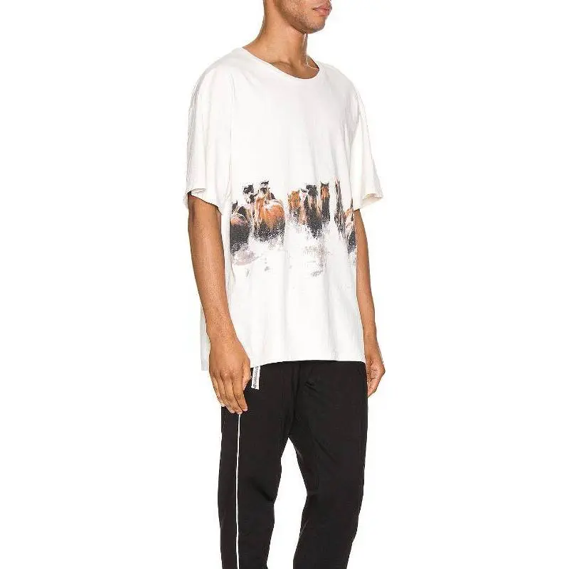 RHUDE T-Shirts Men White-2