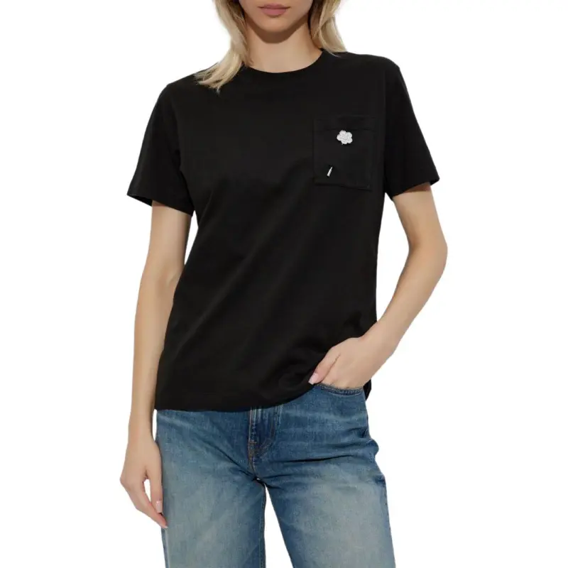KENZO Boke Flower Embroidered Loose T Shirt-1