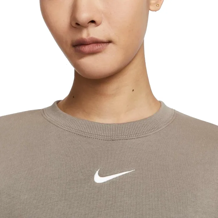 Nike Sportswear Phoenix Fleece Sweatshirt Women's Brown-3