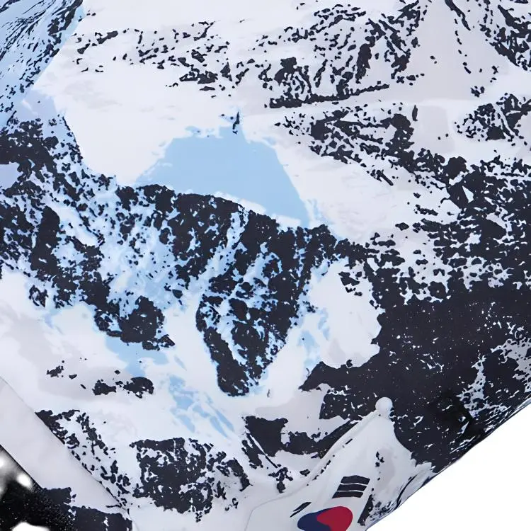 THE NORTH FACE 22 Beijing Teamkorea Down Parka/R White Korea Version-4