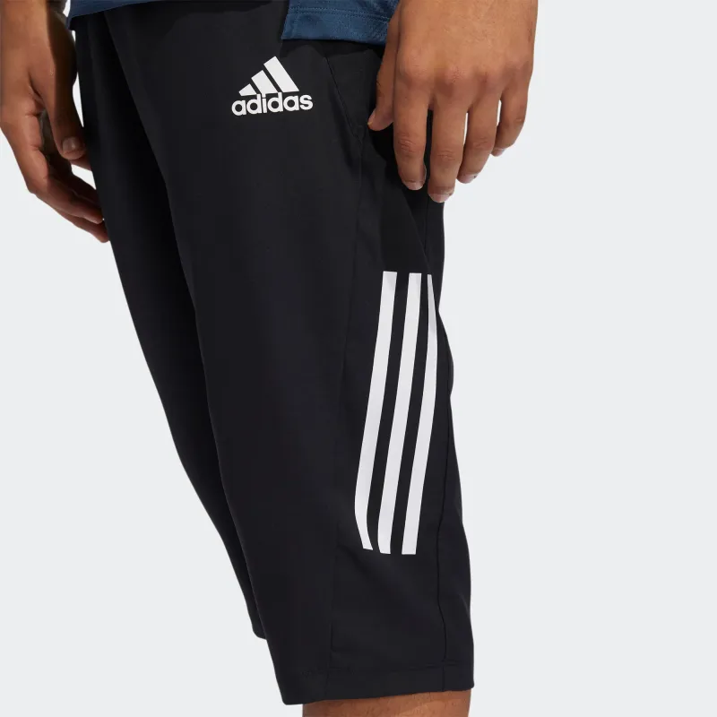 Adidas Knitted Sports Pants Men's Black-2