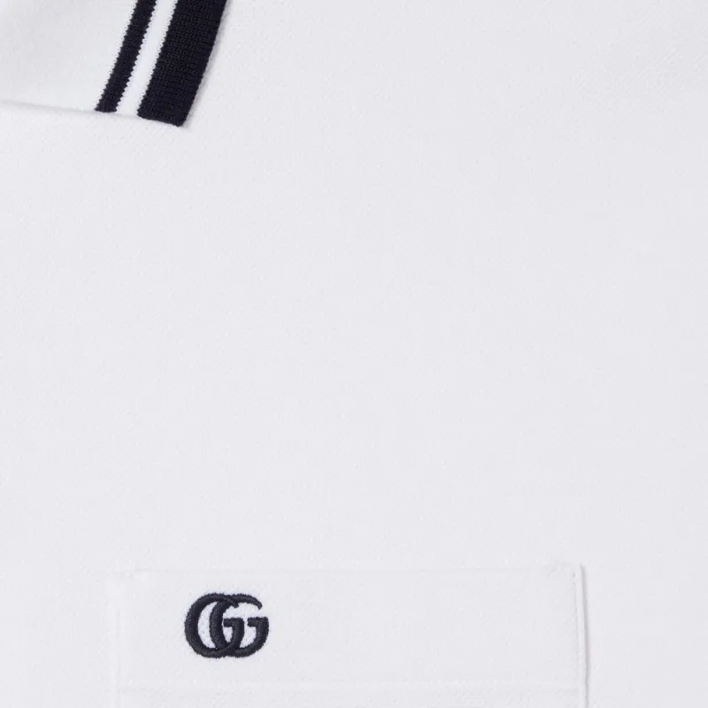 GUCCI Polo Shirts Men White-1