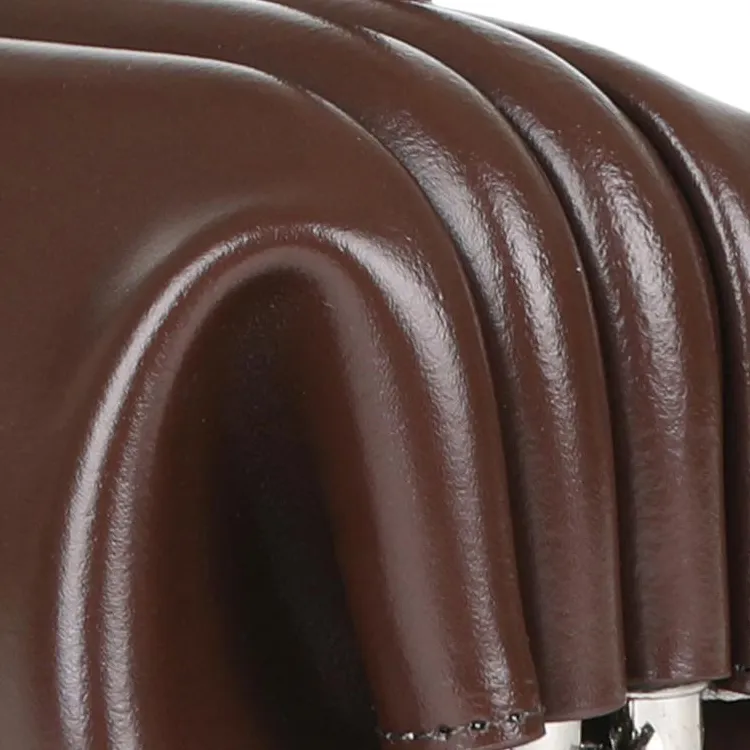 OSOI Cow Leather Shoulder Bag Mini Women's Chocolate Brown-3
