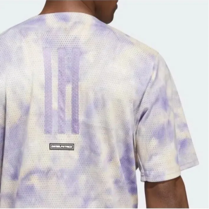 Adidas T-Shirts Men Lilac-4