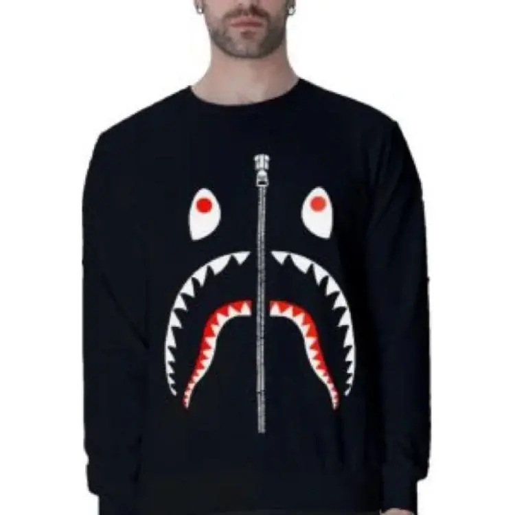A BATHING APE Shark L/S Tee SS23-1