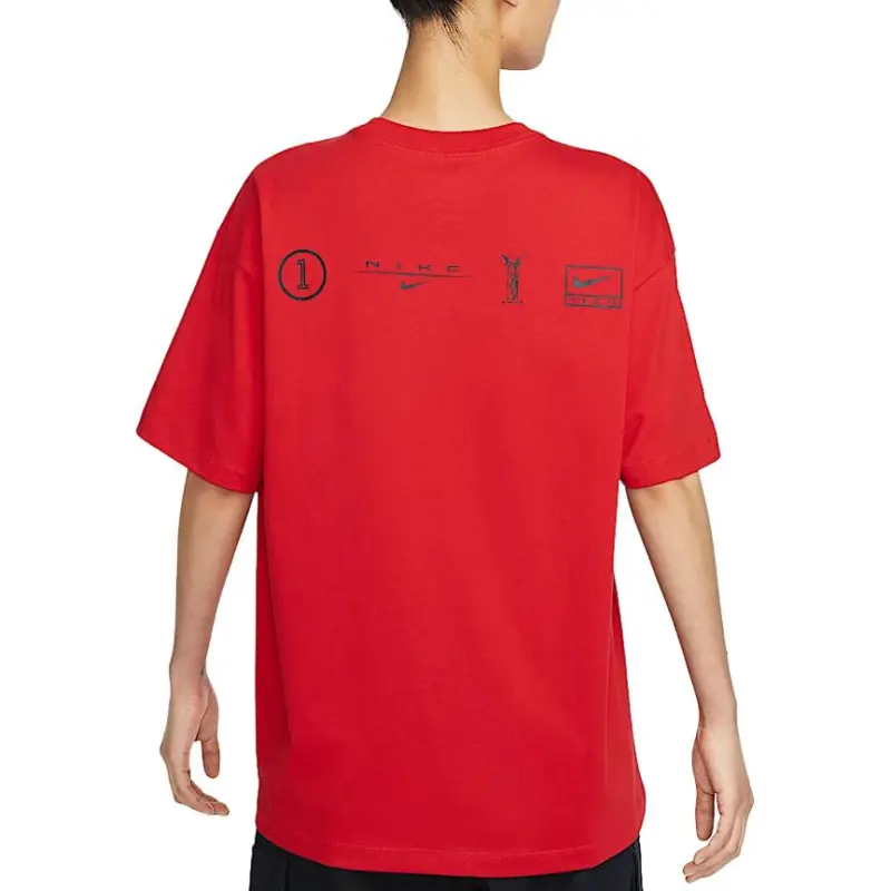 Nike Sportswear T Shirt Women's University Red-2