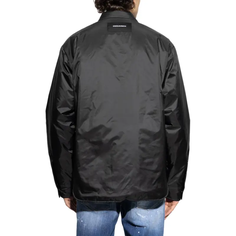 DSQUARED 2 Button Up Padded Shirt Jacket-3