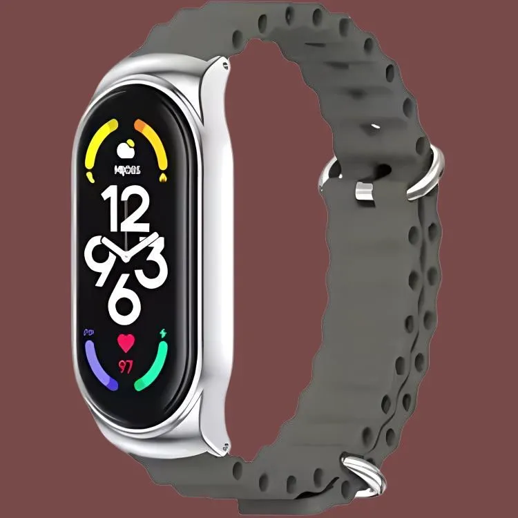 YADIQI Watch Band Xiaomi Compatibility Silicone Material-23