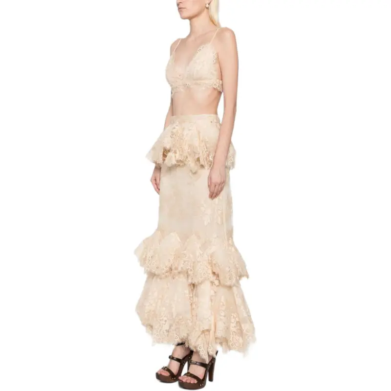 Zimmermann Eden Lace Handkerchief Skirt-3