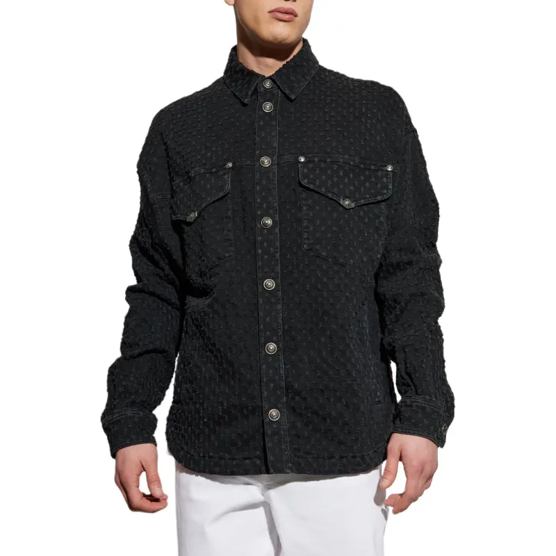 VERSACE Denim Shirt Jacket-2