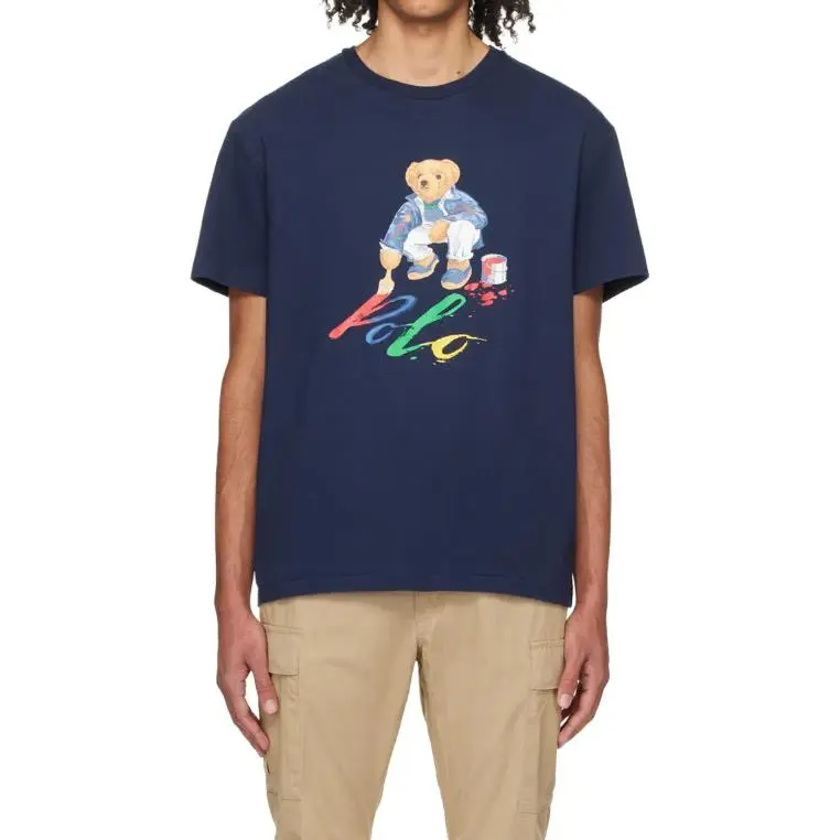 Polo Ralph Lauren T Shirt Men's Marine Blue-4