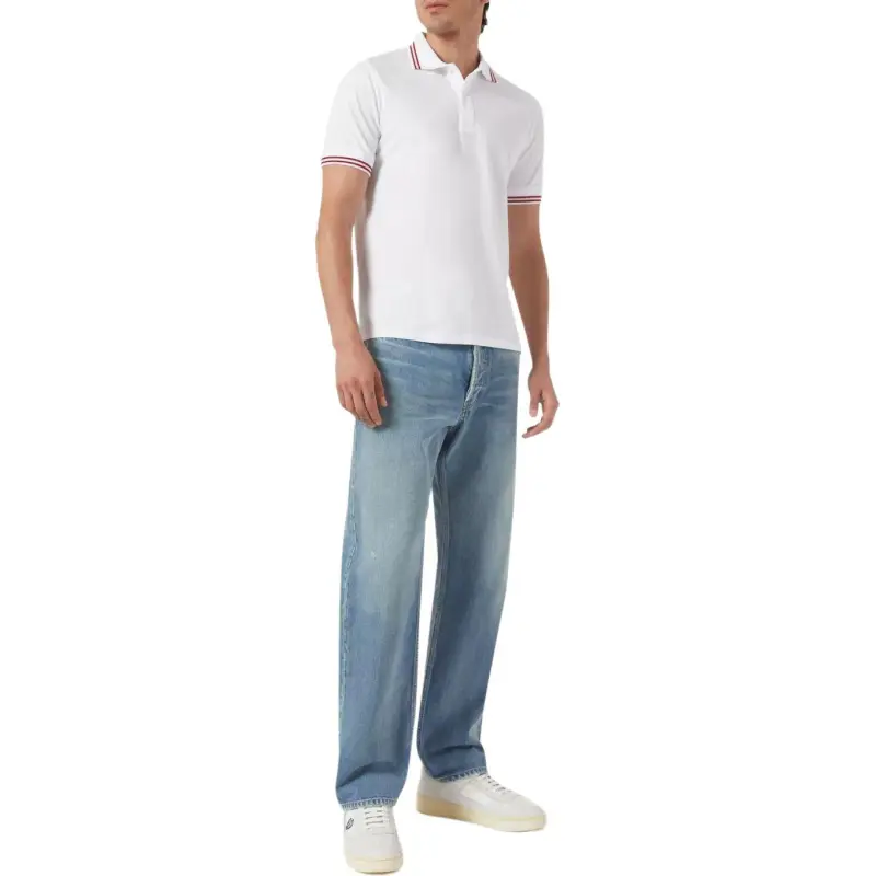 BALLY SS24 Polo Shirt Men's White-2