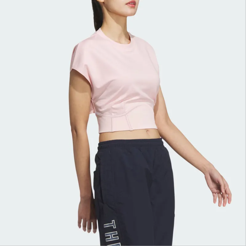 Adidas T Shirt Women's Light Pink-3