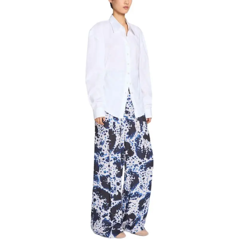 DRIES VAN NOTEN Wide leg Trousers-3