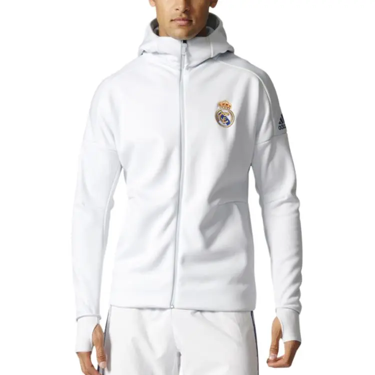 Adidas Z.N.E. Real Madrid Jacket Unisex White-2