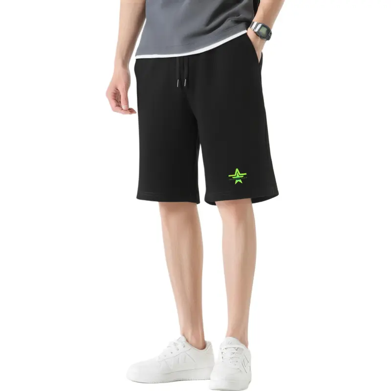 PENTAGONAL HEART Casual Shorts Unisex-4