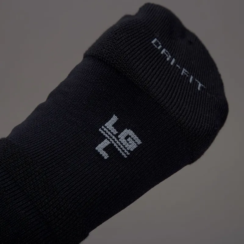 Jordan Flight Basketball Socks Men's 1 Pack Black-2