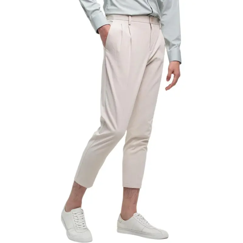 K BOXING Casual Pants Men's Crescent White-2