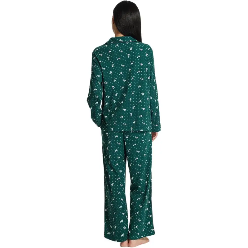 Victoria's Secret Pajama Set Women's Spruce Green-1
